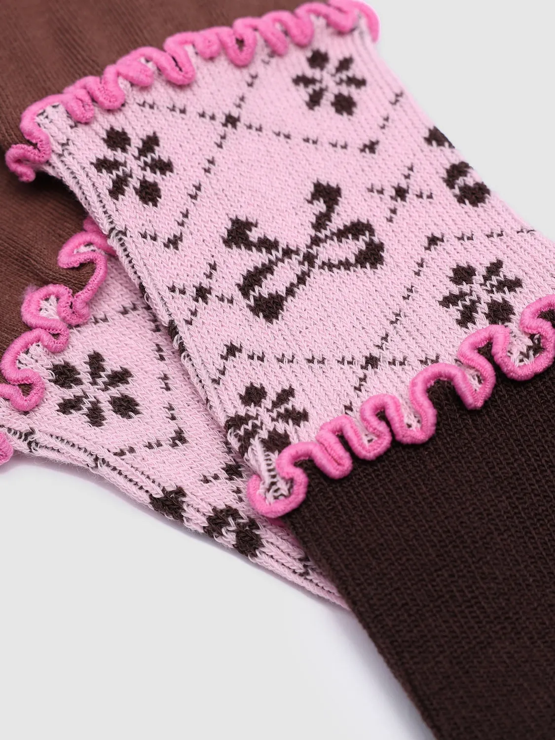 Contrast Frill Edge Socks sold by Urban Revivo product image thumbnail 5