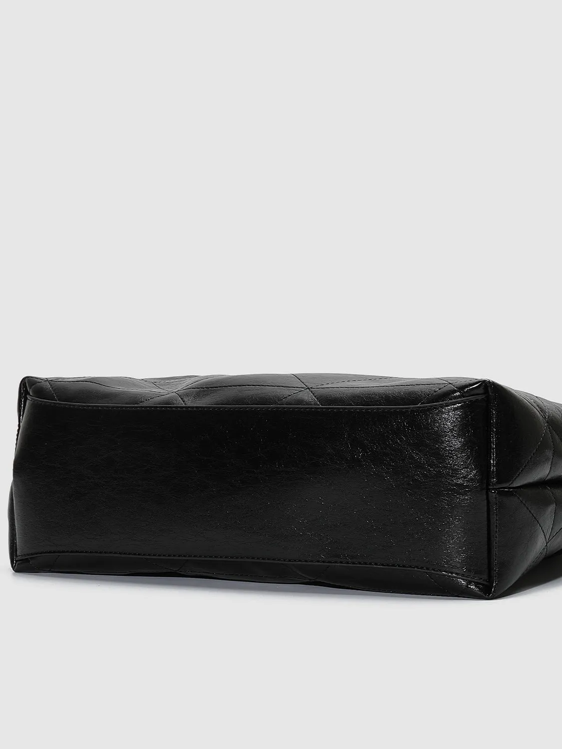 Faux Leather Oversize Handle Shoulder Bags sold by Urban Revivo product image thumbnail 5