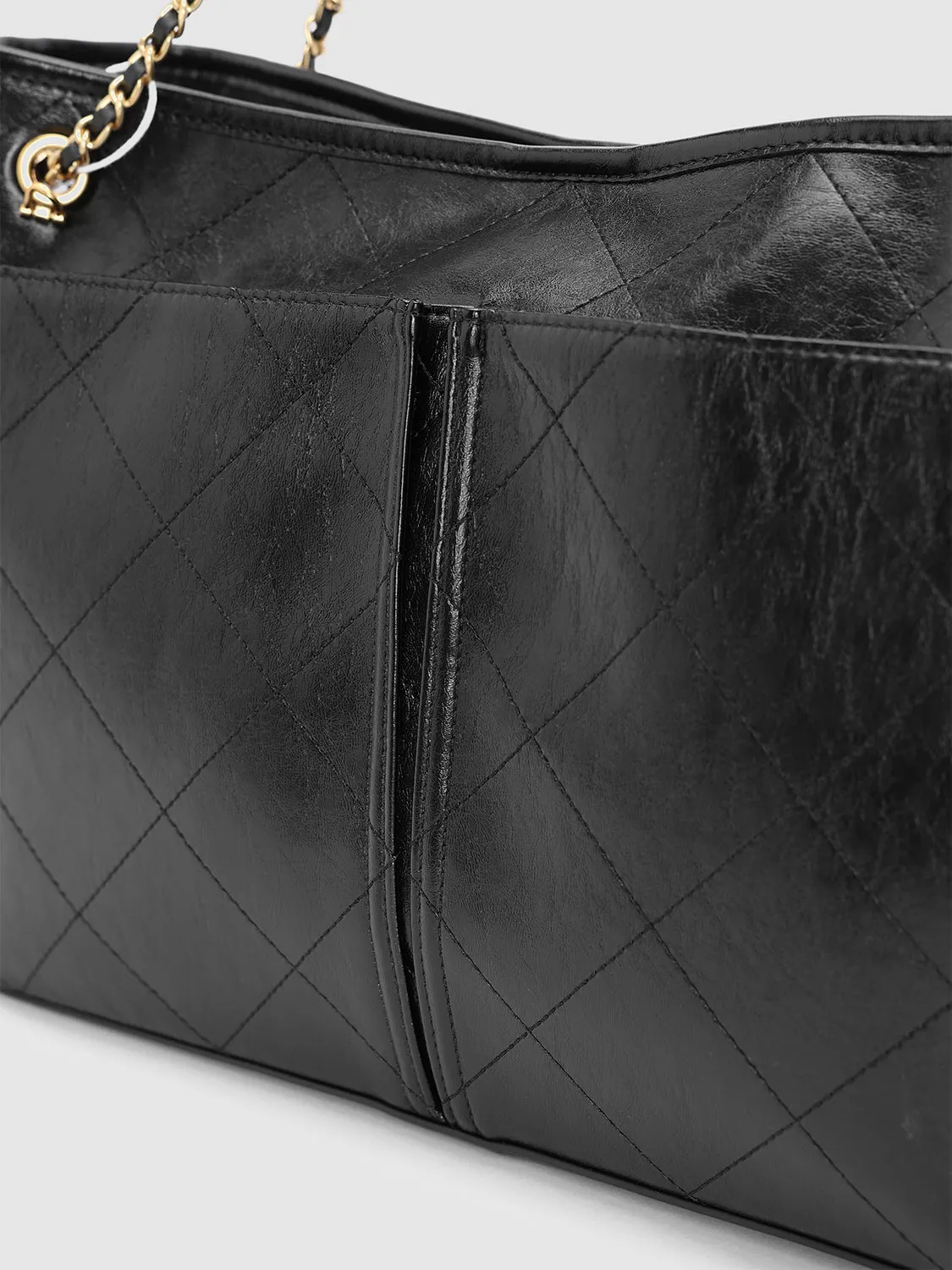 Faux Leather Oversize Shoulder Bags sold by Urban Revivo product image thumbnail 4