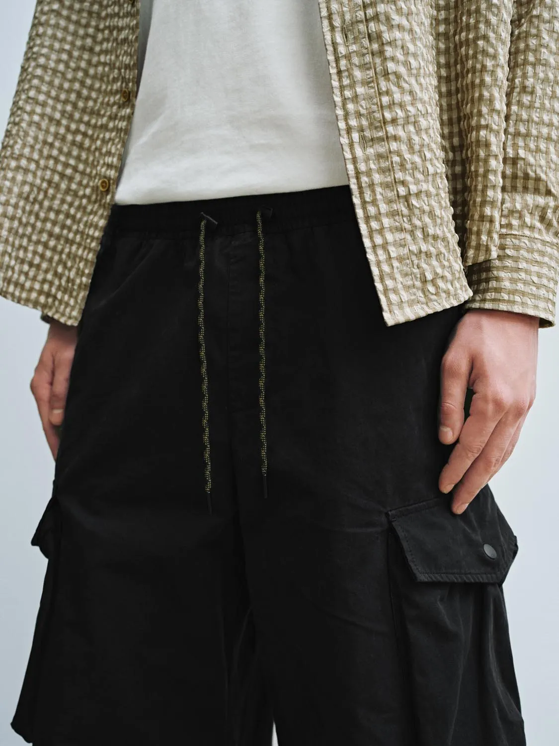 Pull On Wide Leg Cargo Pants sold by Urban Revivo product image thumbnail 5