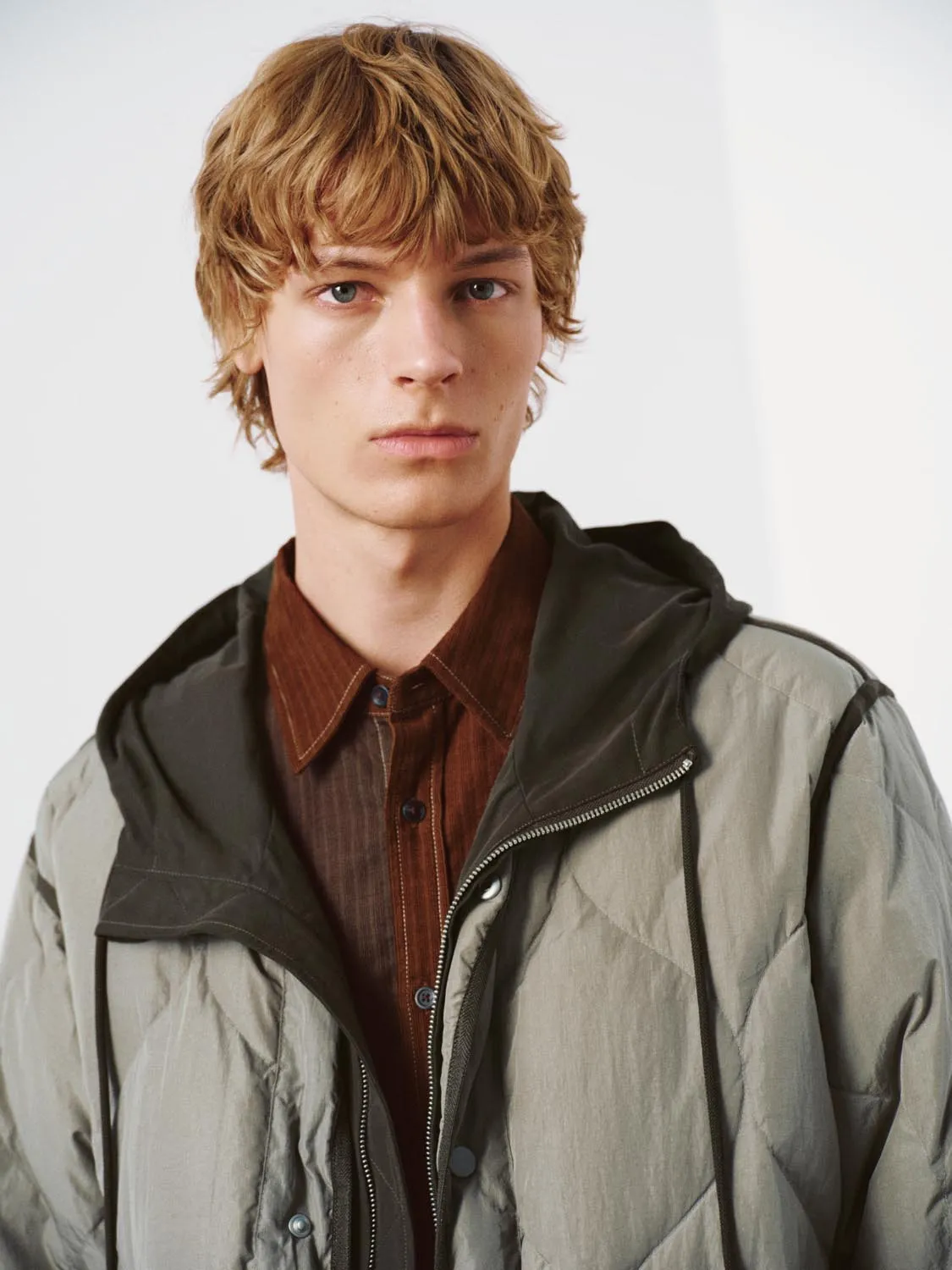 Hooded Quilted Down Jackets sold by Urban Revivo product image thumbnail 3