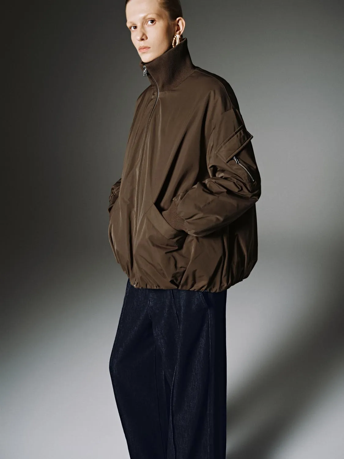 High Neck Down Jackets sold by Urban Revivo product image thumbnail 2