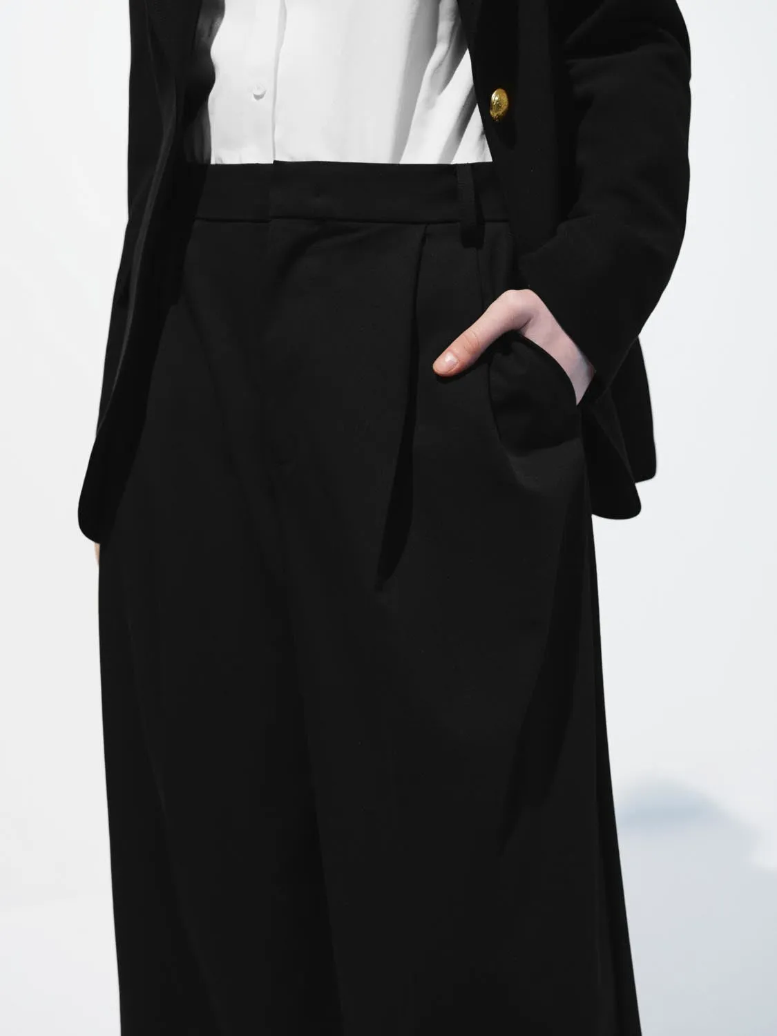 Pleated Wide Leg Pants sold by Urban Revivo product image thumbnail 5