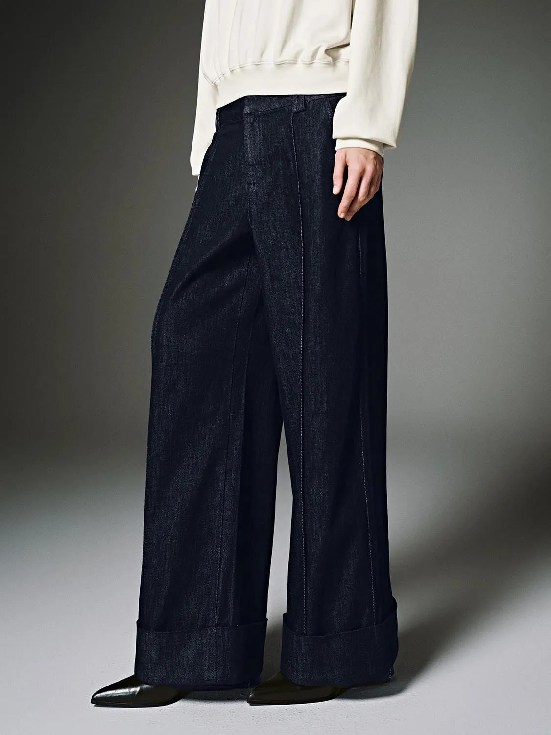 Wide Leg Jeans sold by Urban Revivo product image thumbnail 3