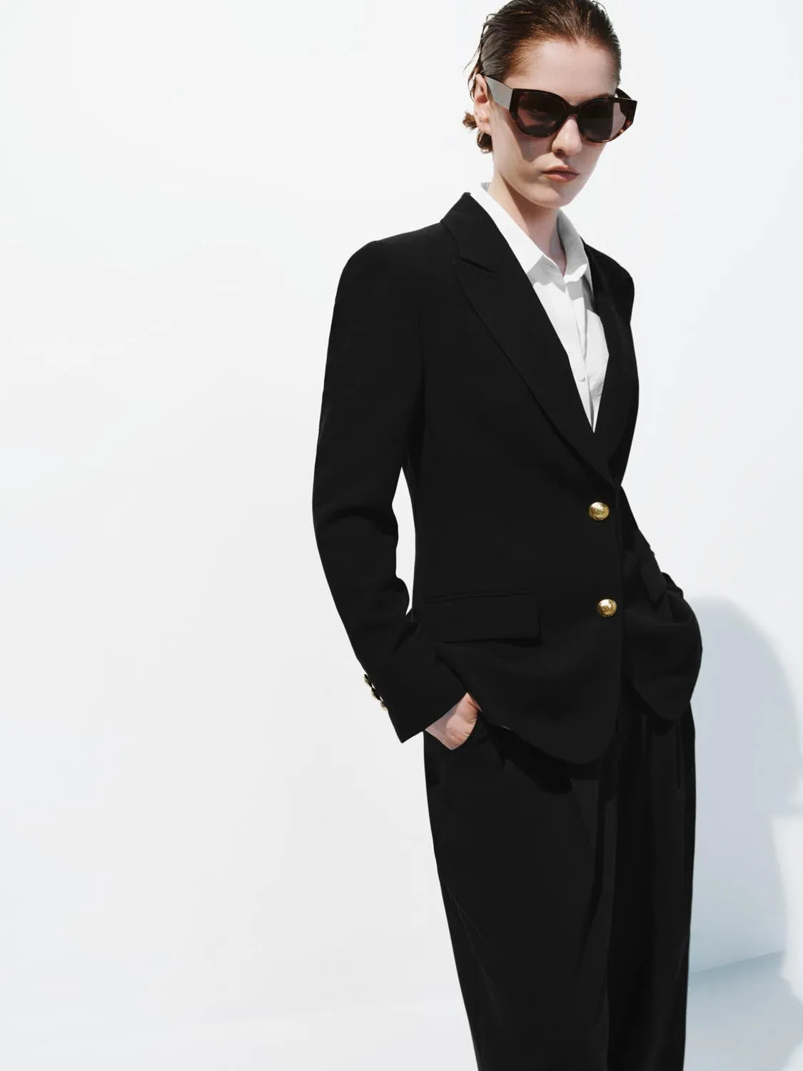 Tailored Cinch Waist Blazers sold by Urban Revivo product image thumbnail 2