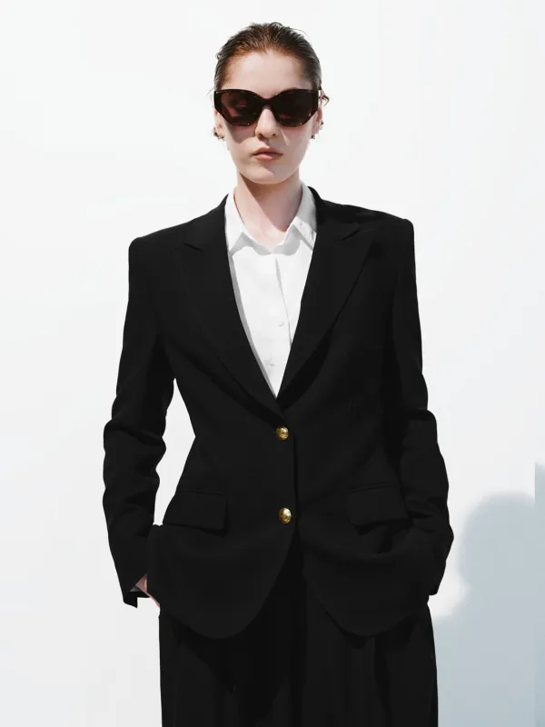 Tailored Cinch Waist Blazers sold by Urban Revivo