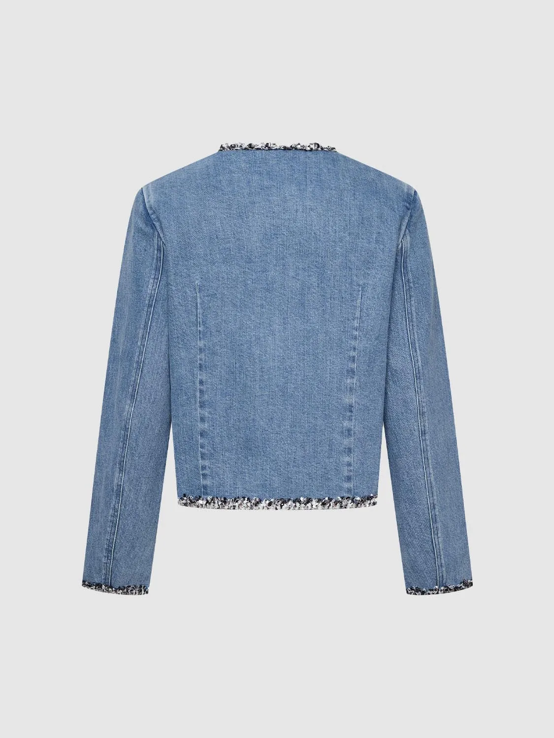 Slim Fit Denim Jackets sold by Urban Revivo product image thumbnail 2