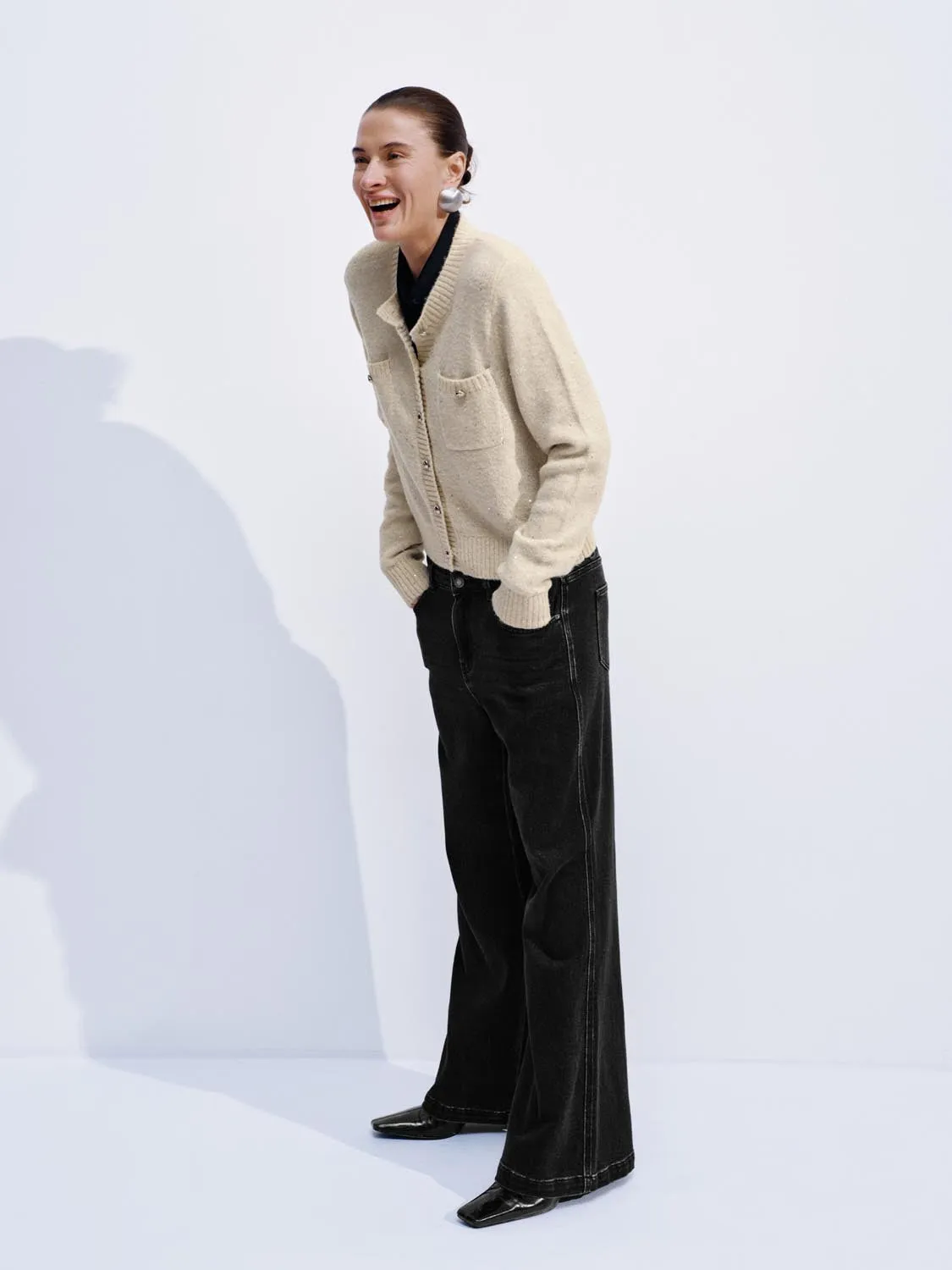 Patch Pockets Knitted Cardigans sold by Urban Revivo product image thumbnail 5