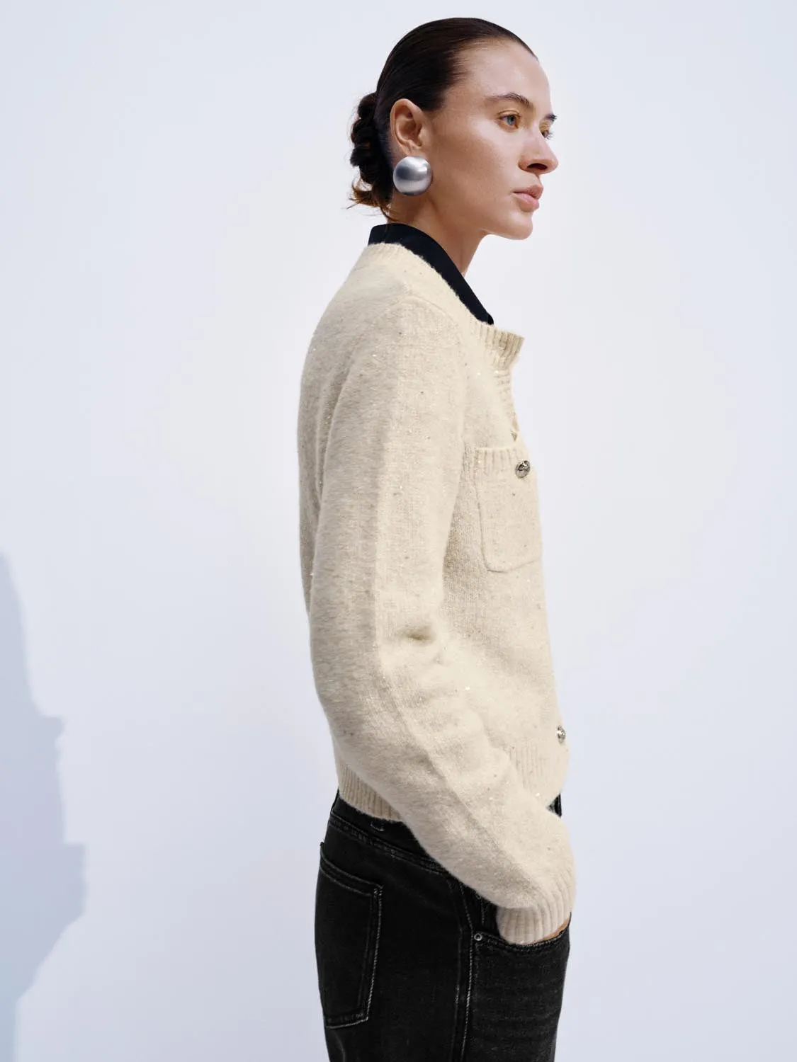 Patch Pockets Knitted Cardigans sold by Urban Revivo product image thumbnail 2