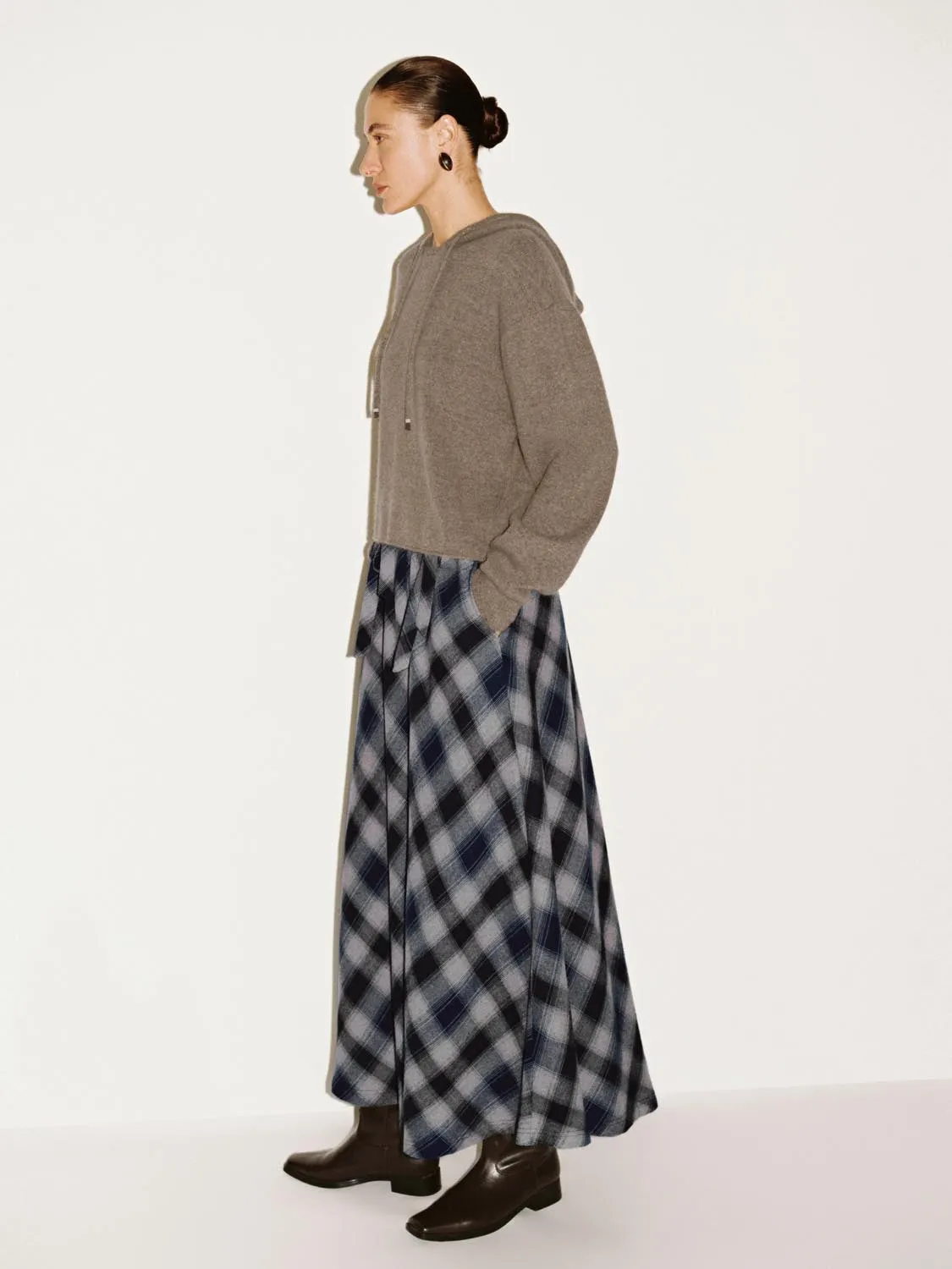 Hooded Long Sleeve Knitted T-Shirts sold by Urban Revivo product image thumbnail 4