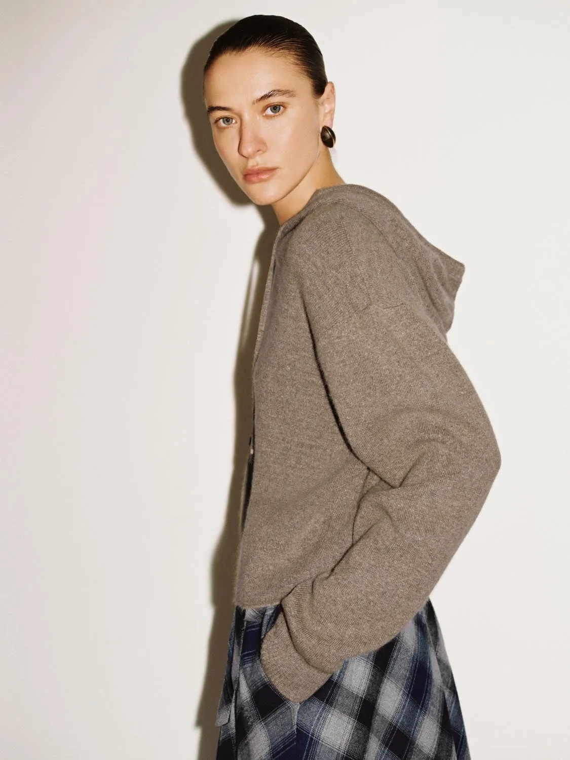 Hooded Long Sleeve Knitted T-Shirts sold by Urban Revivo product image thumbnail 2