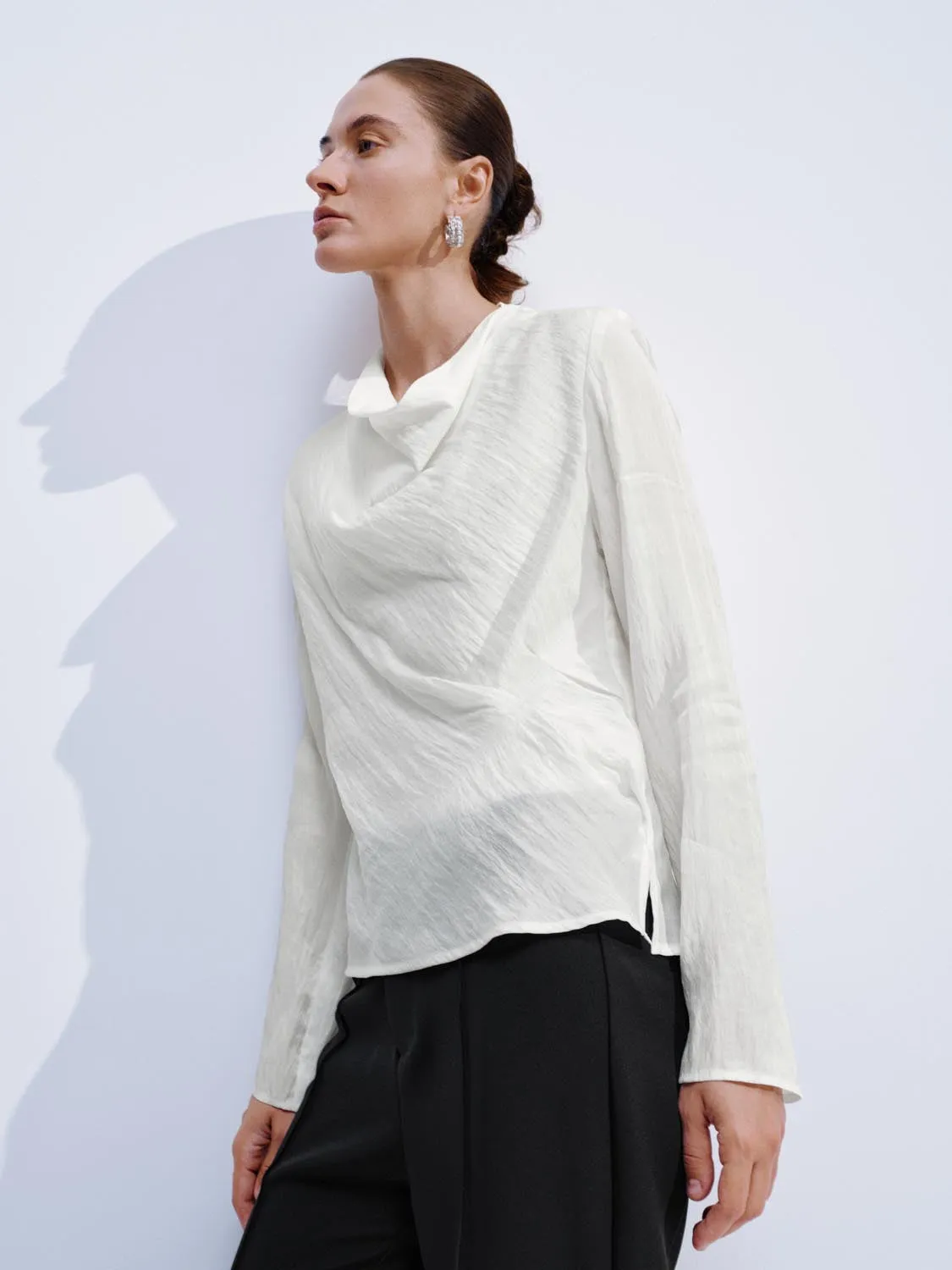 High Neck Shirts sold by Urban Revivo product image thumbnail 2