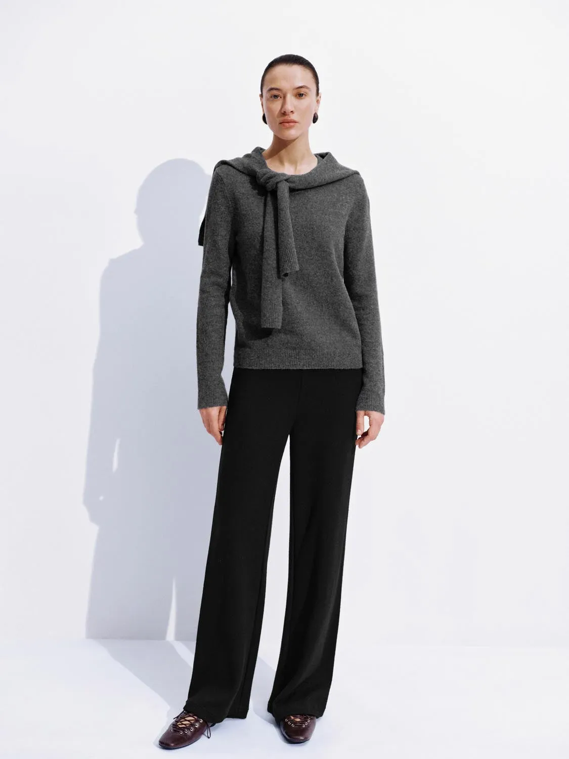 2 In 1 Long Sleeve Knitted T-Shirts sold by Urban Revivo product image thumbnail 4