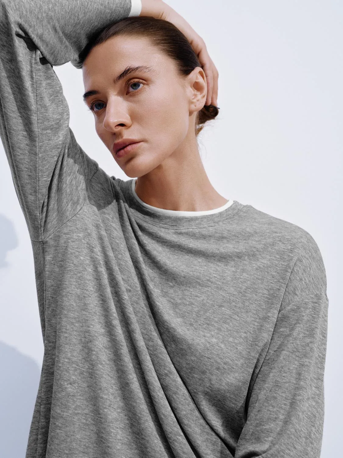 2 In 1 Long Sleeve T-Shirts sold by Urban Revivo product image thumbnail 3