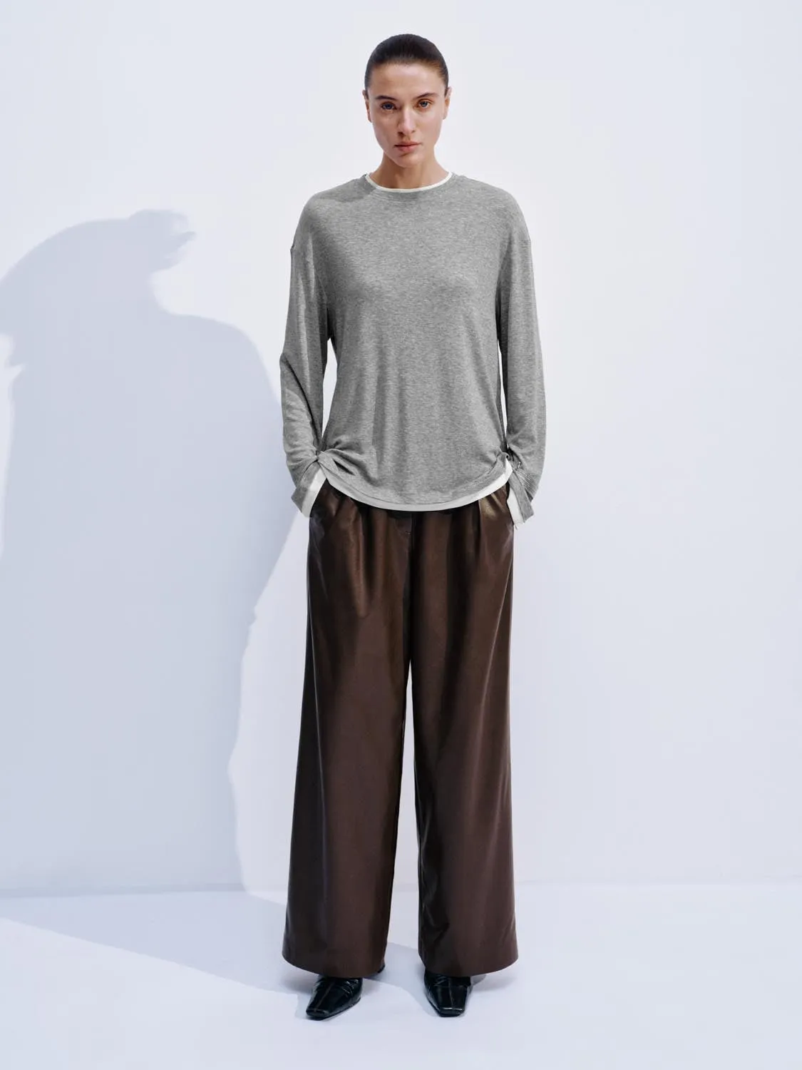 2 In 1 Long Sleeve T-Shirts sold by Urban Revivo product image thumbnail 5