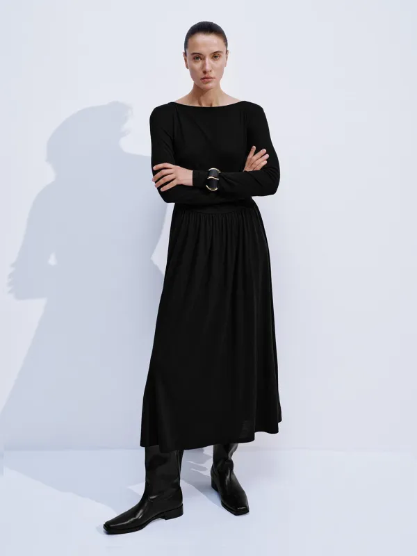 Ruched Long Sleeve Midi Dresses sold by Urban Revivo