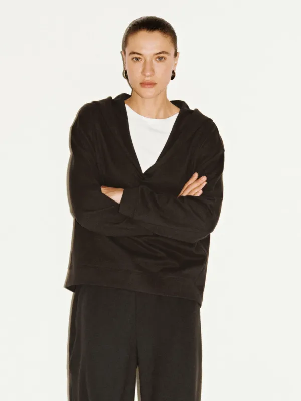 V-Neck Hooded Sweatshirts sold by Urban Revivo