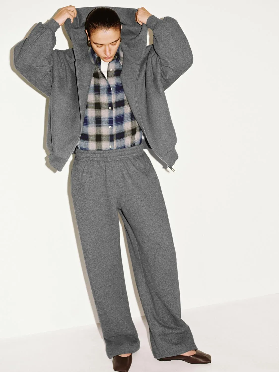 Oversize Hooded Bomber Jackets sold by Urban Revivo product image thumbnail 5