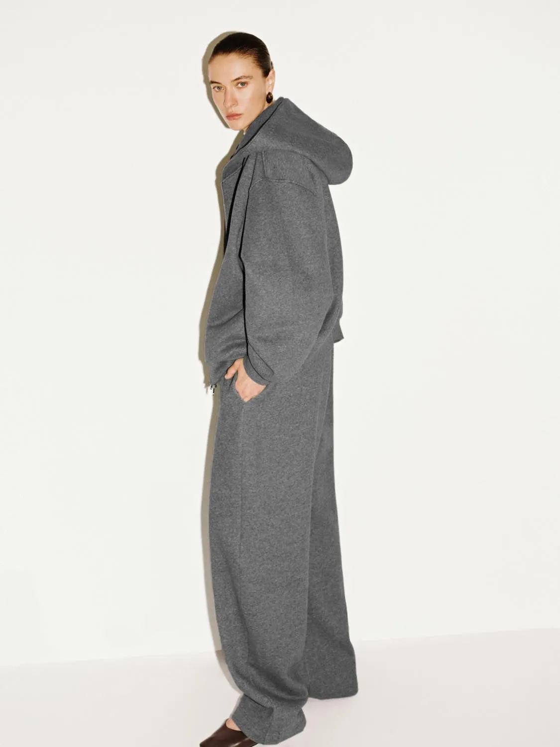 Oversize Hooded Bomber Jackets sold by Urban Revivo product image thumbnail 4