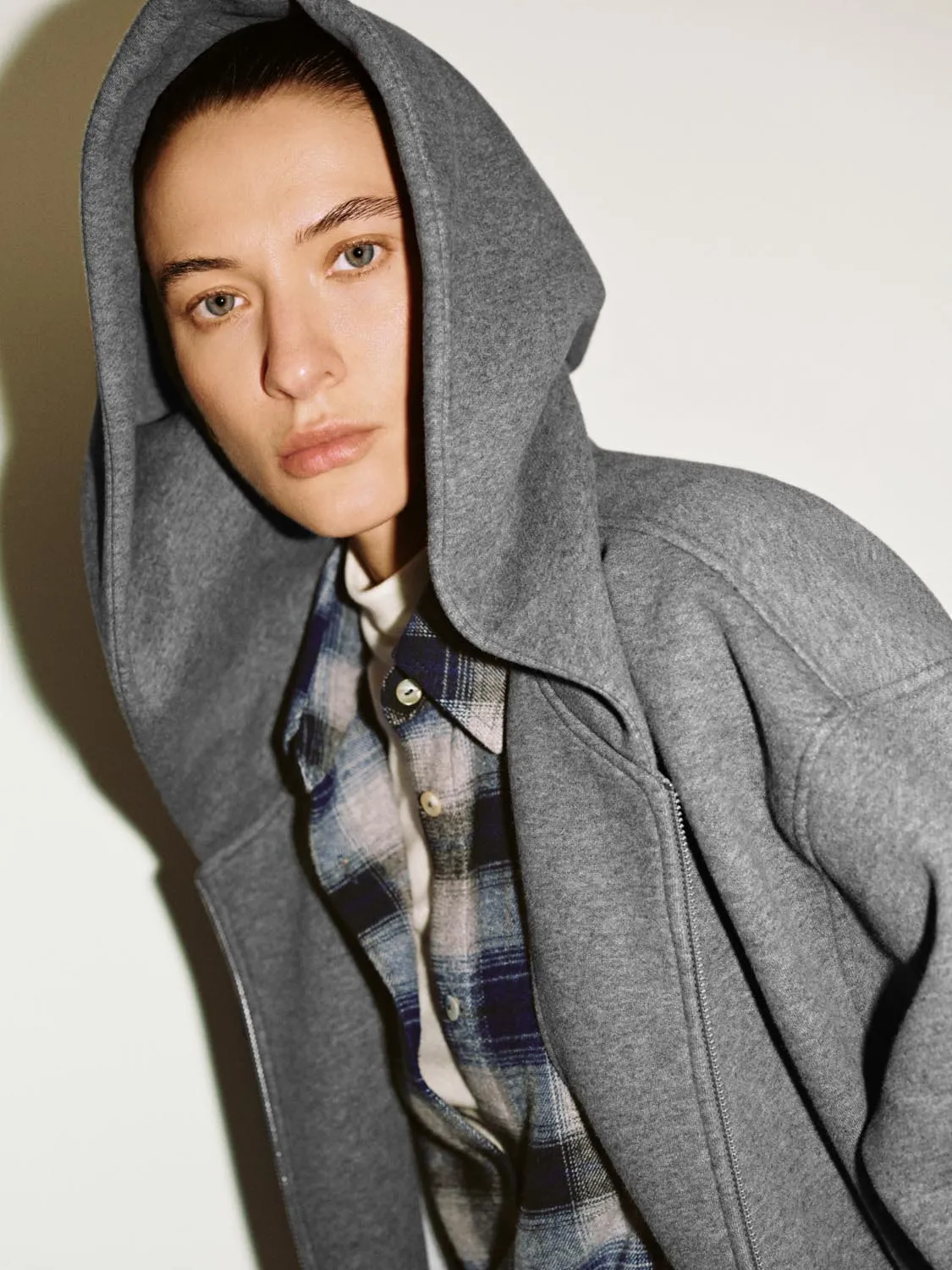 Oversize Hooded Bomber Jackets sold by Urban Revivo product image thumbnail 3