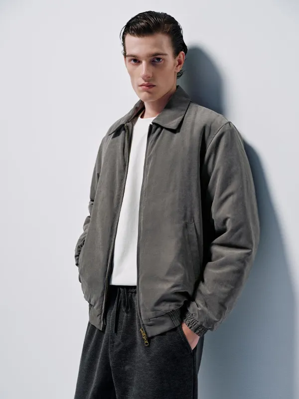 Collared Padded Bomber Jackets sold by Urban Revivo