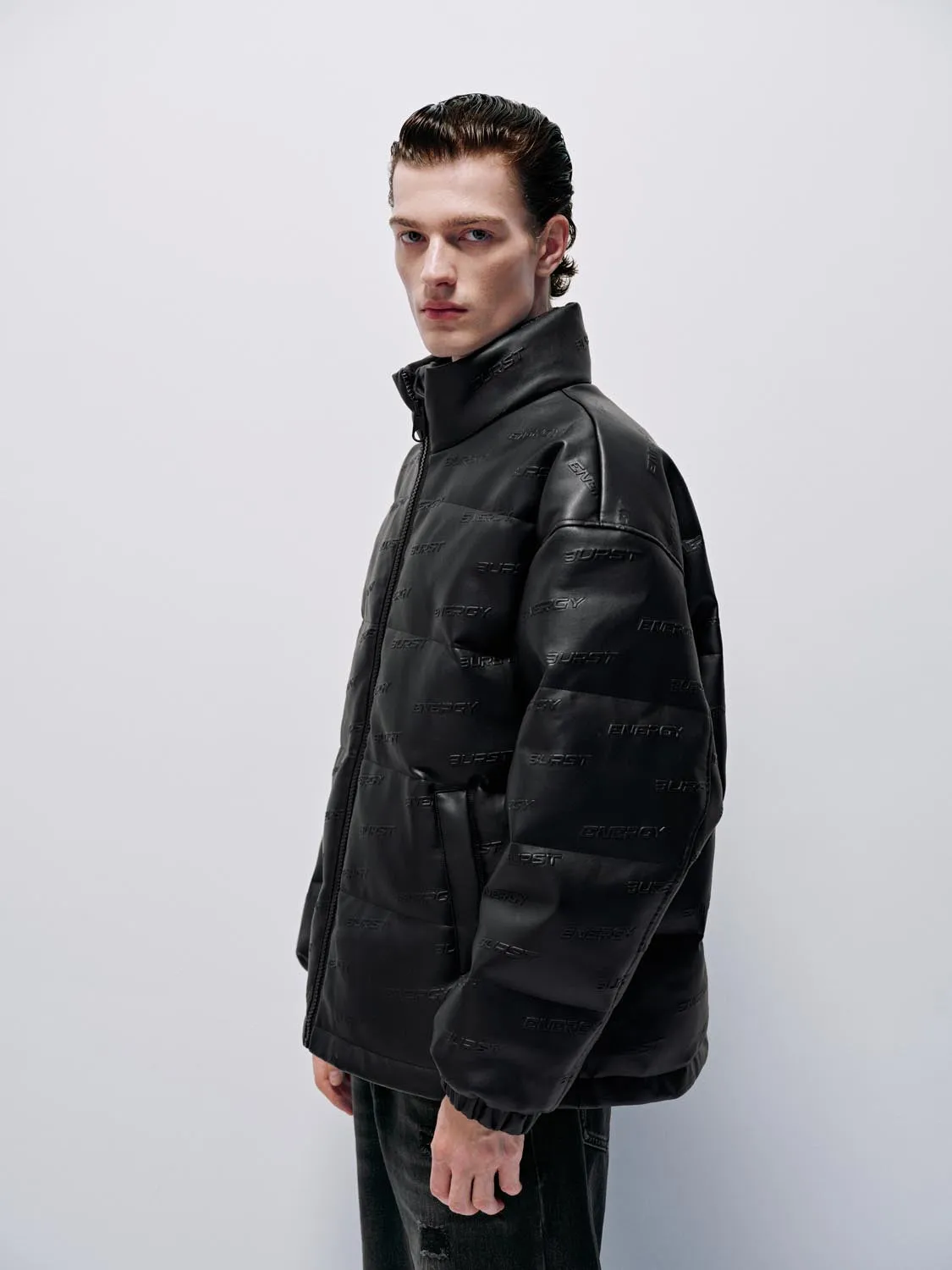 High Neck Puffer Down Jackets sold by Urban Revivo product image thumbnail 2