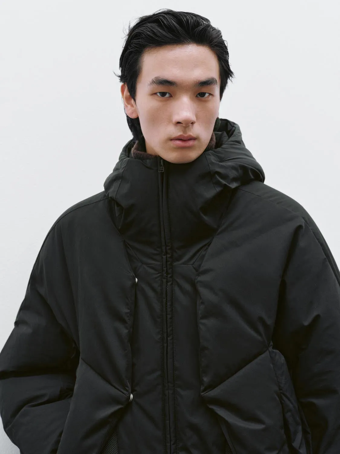 Hooded Puffer Down Jackets sold by Urban Revivo product image thumbnail 3