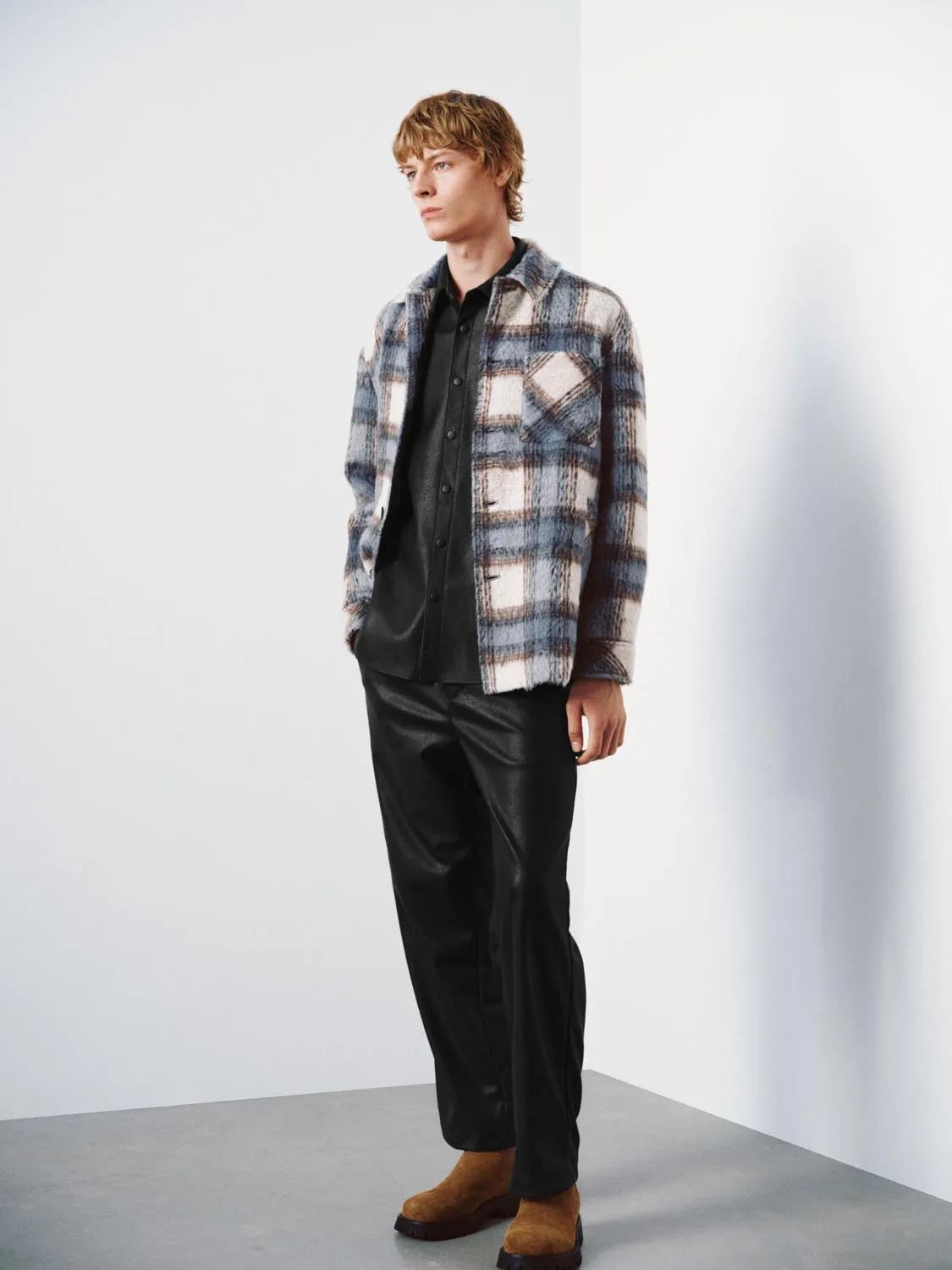Patch Pocket Thick Check Jackets sold by Urban Revivo product image thumbnail 5