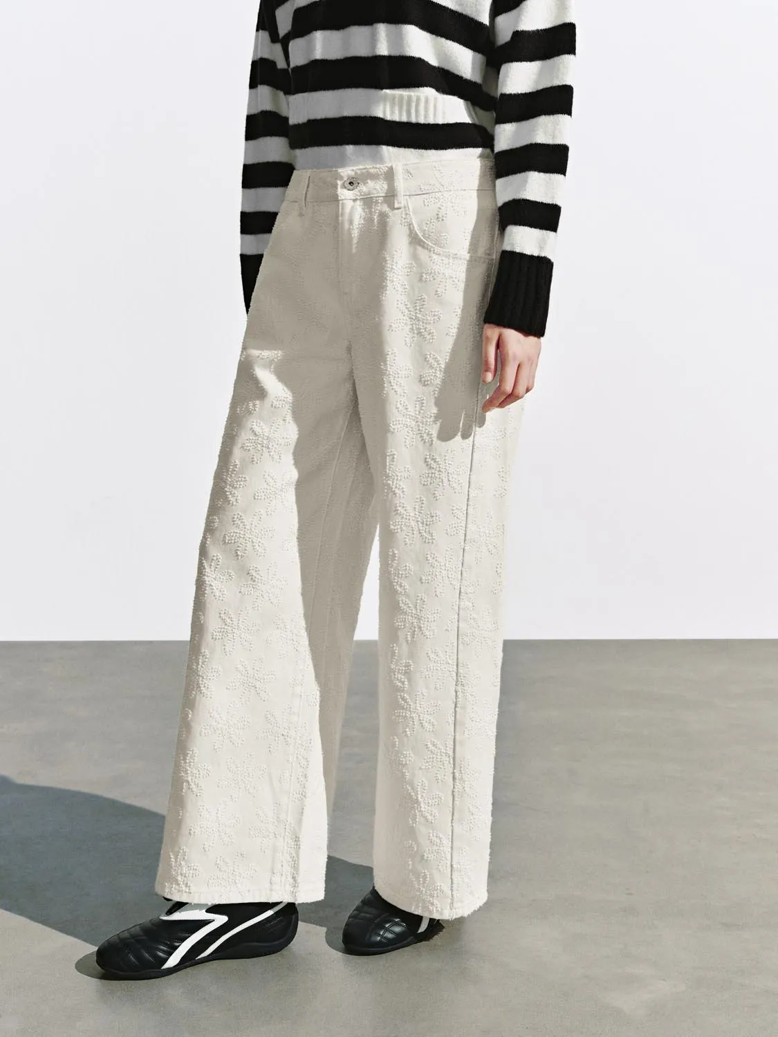 Wide Leg Jeans sold by Urban Revivo product image thumbnail 3