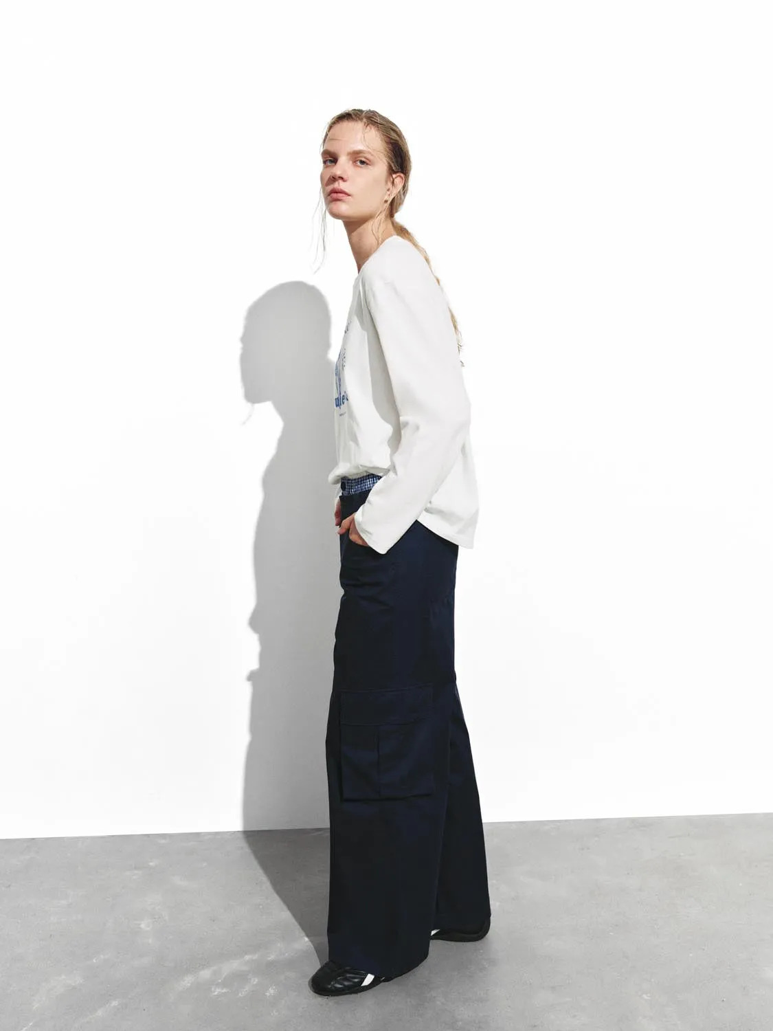 Graphic Long Sleeve T-Shirts sold by Urban Revivo product image thumbnail 5