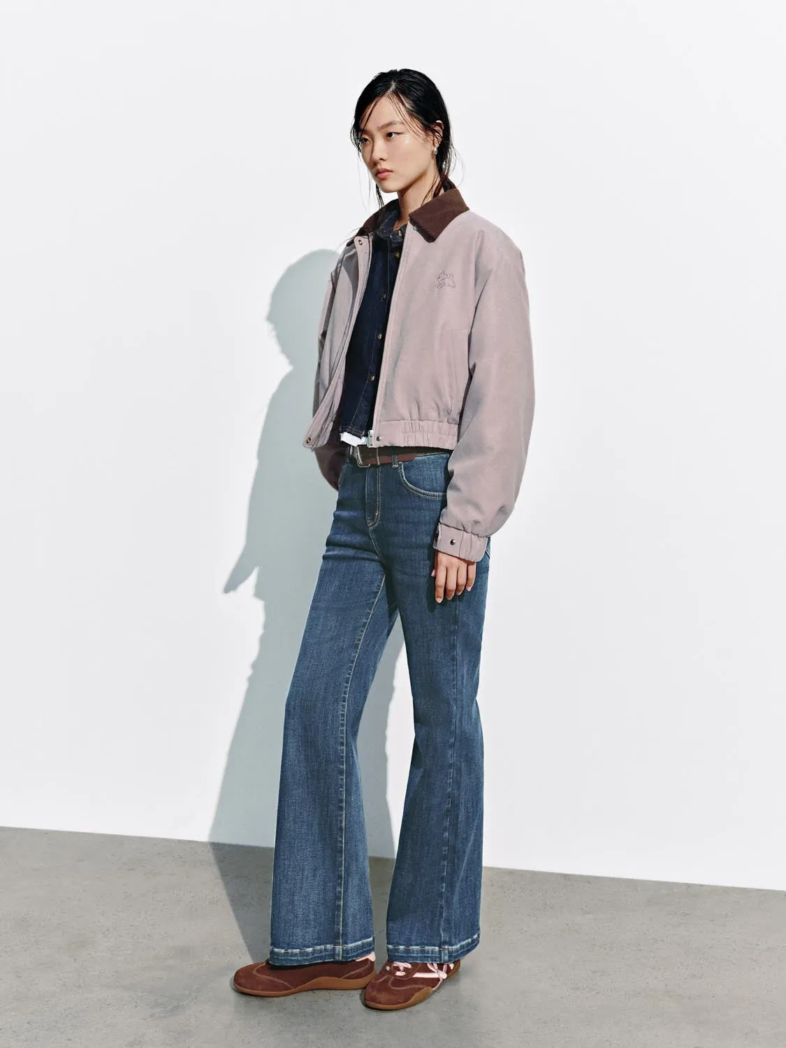 Contrast Collar Padded Bomber Jackets sold by Urban Revivo product image thumbnail 5