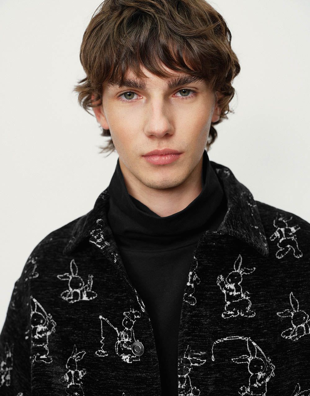 Bunny Printed Oversized Jacket sold by Urban Revivo product image thumbnail 5