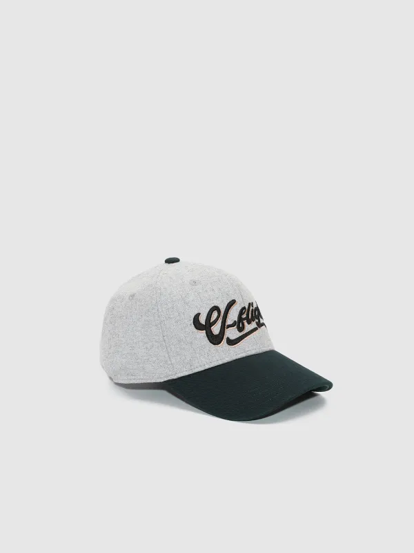 Contrast Embroidered Baseball Cap sold by Urban Revivo