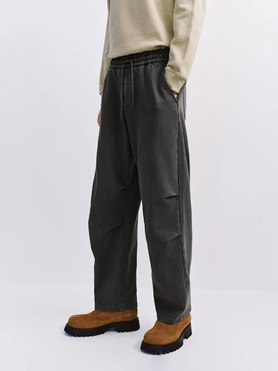 Pull On Straight Leg Cargo Pants sold by Urban Revivo product image thumbnail 3