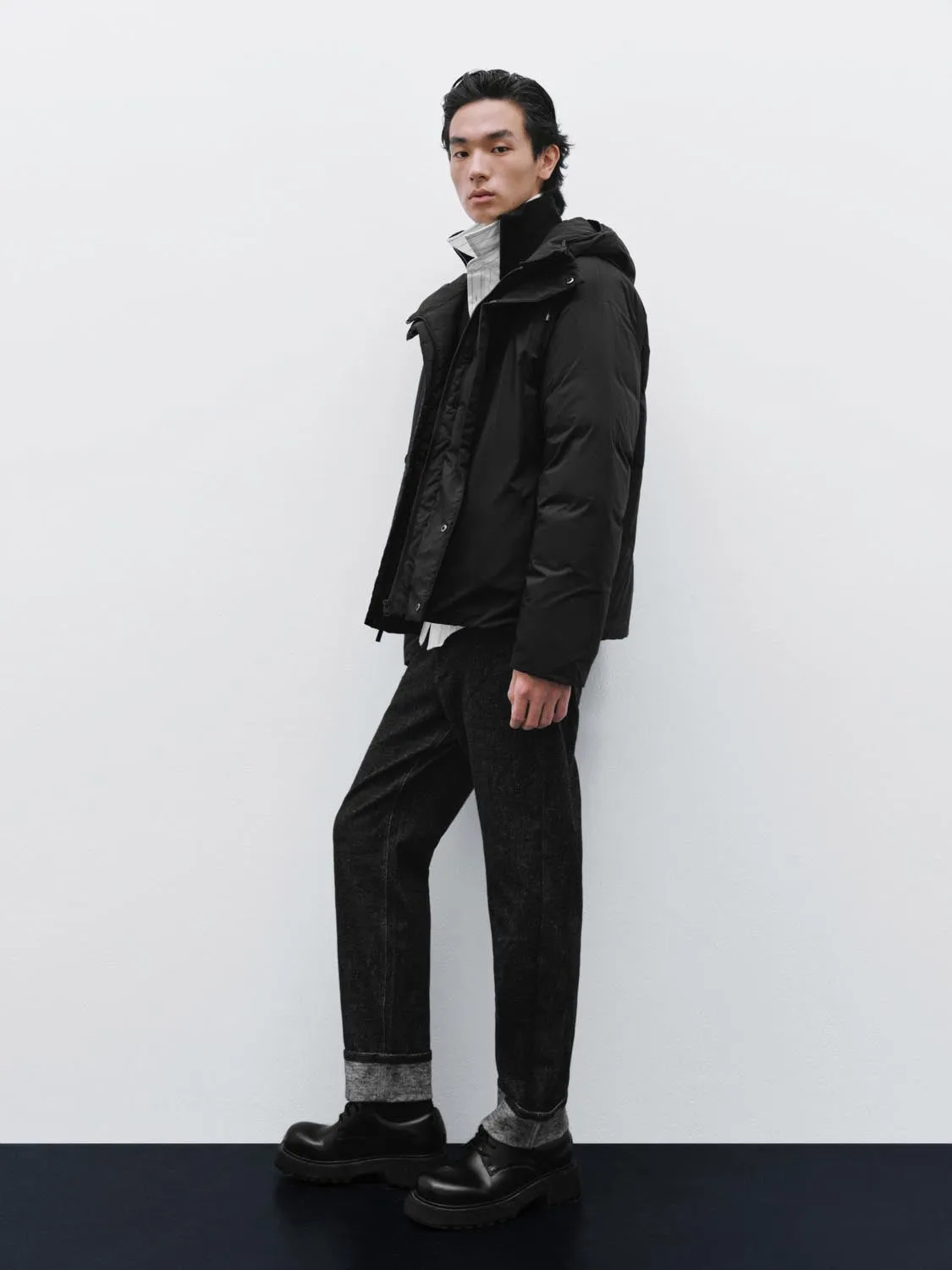 High Neck Puffer Down Jackets sold by Urban Revivo product image thumbnail 4
