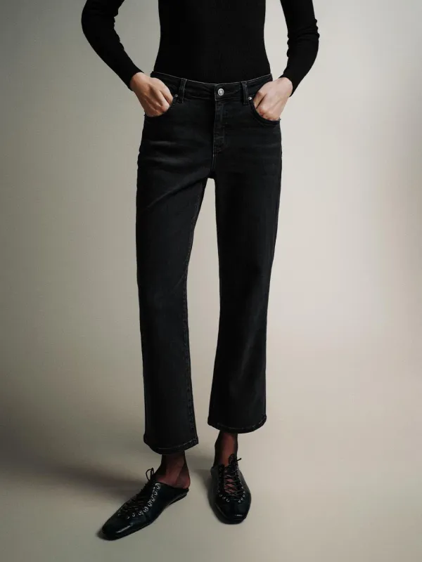 Slim Fit Straight Leg Jeans sold by Urban Revivo