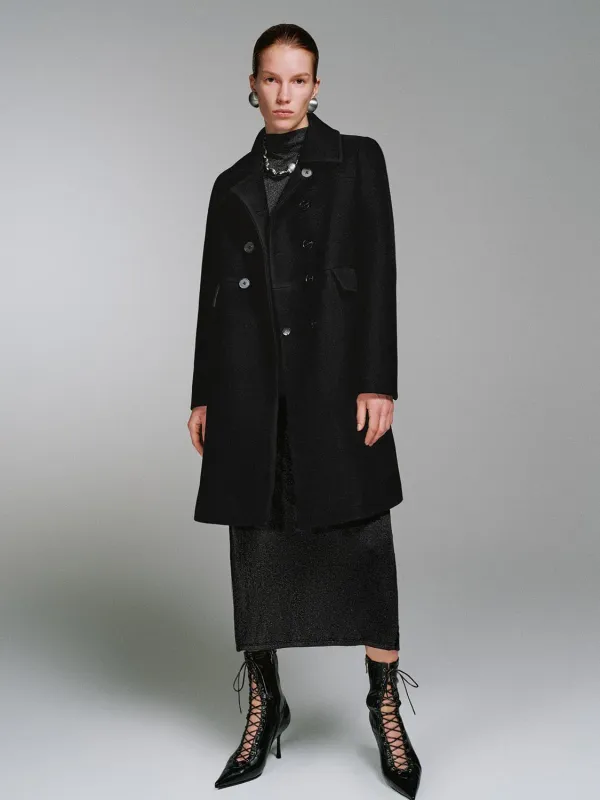 Double Breasted Wool Blend Coats sold by Urban Revivo