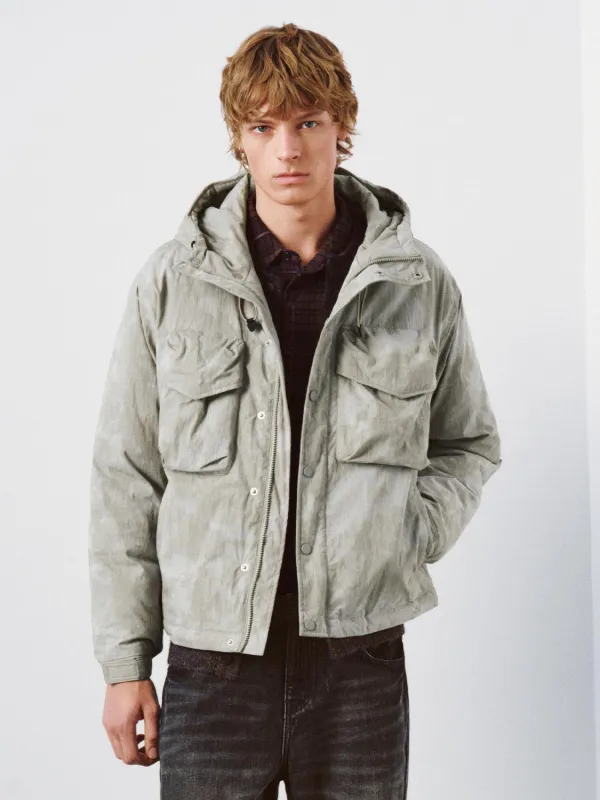 Drawstring High Neck Down Jackets sold by Urban Revivo