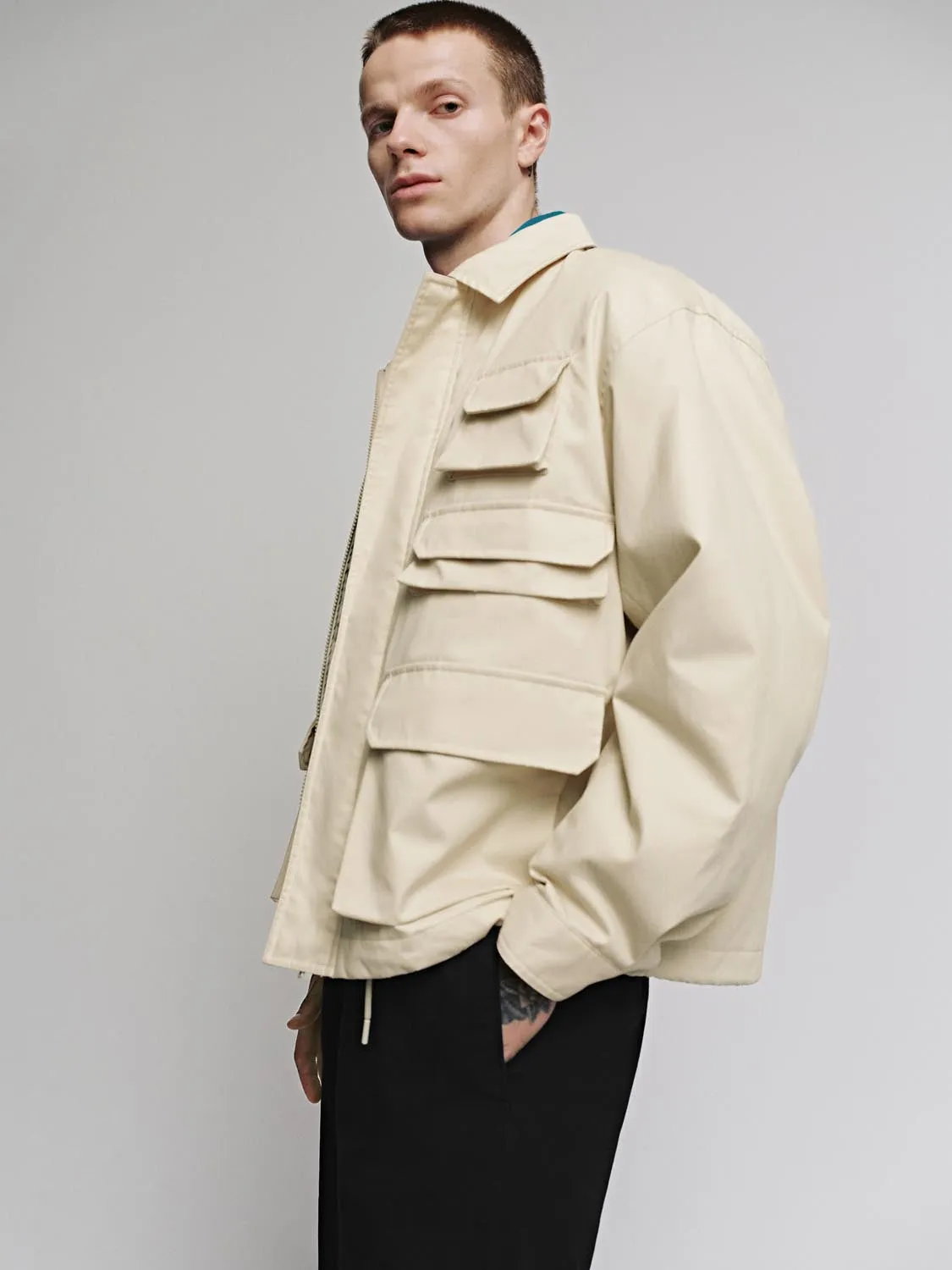 Flap Pockets Padded Jackets sold by Urban Revivo product image thumbnail 2