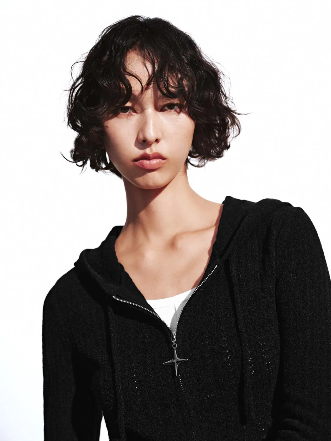 Slim Hooded Zip Up Knitted Cardigans sold by Urban Revivo product image thumbnail 3