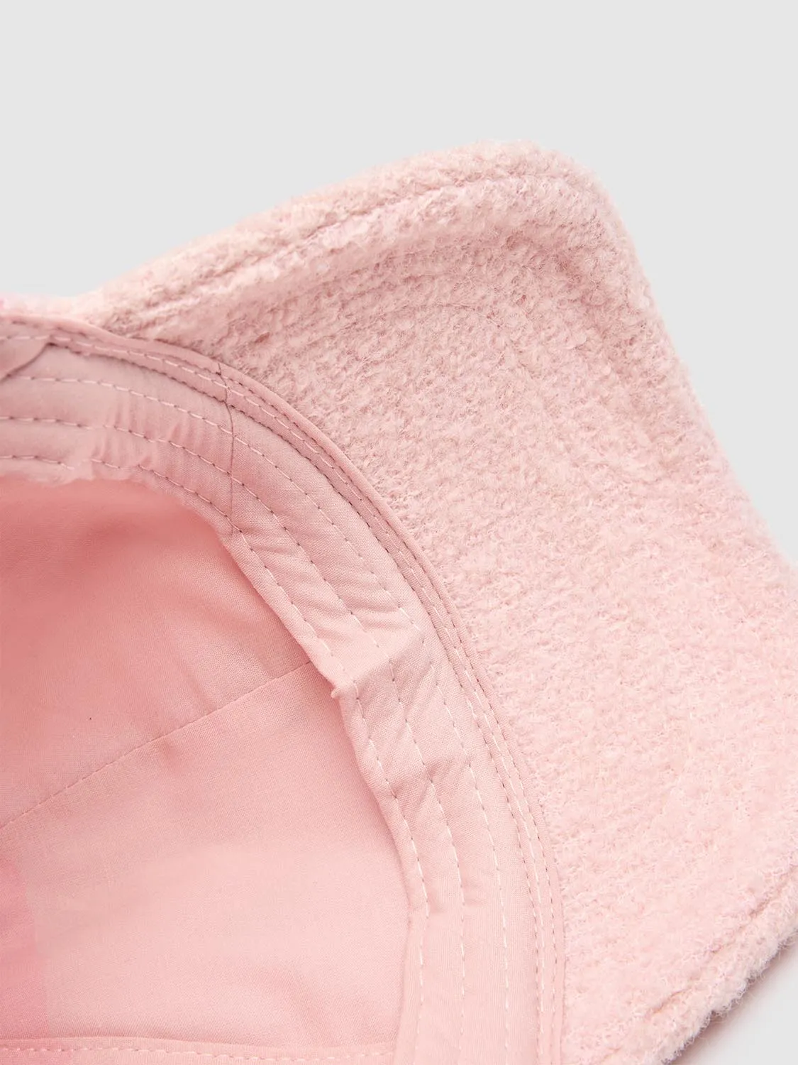 Embroidered Fluffy Wool Blend Baseball Caps sold by Urban Revivo product image thumbnail 5