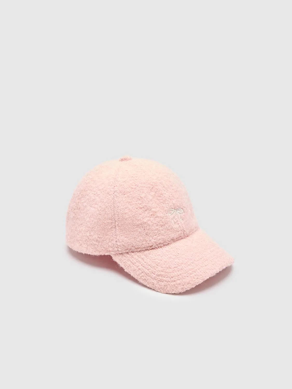 Embroidered Fluffy Wool Blend Baseball Caps sold by Urban Revivo
