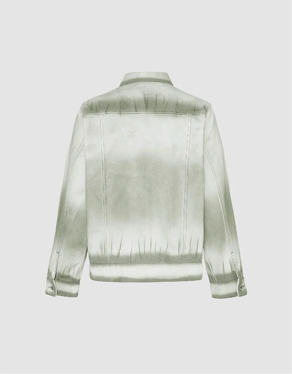 Gradient Loose Denim Jacket sold by Urban Revivo product image thumbnail 5