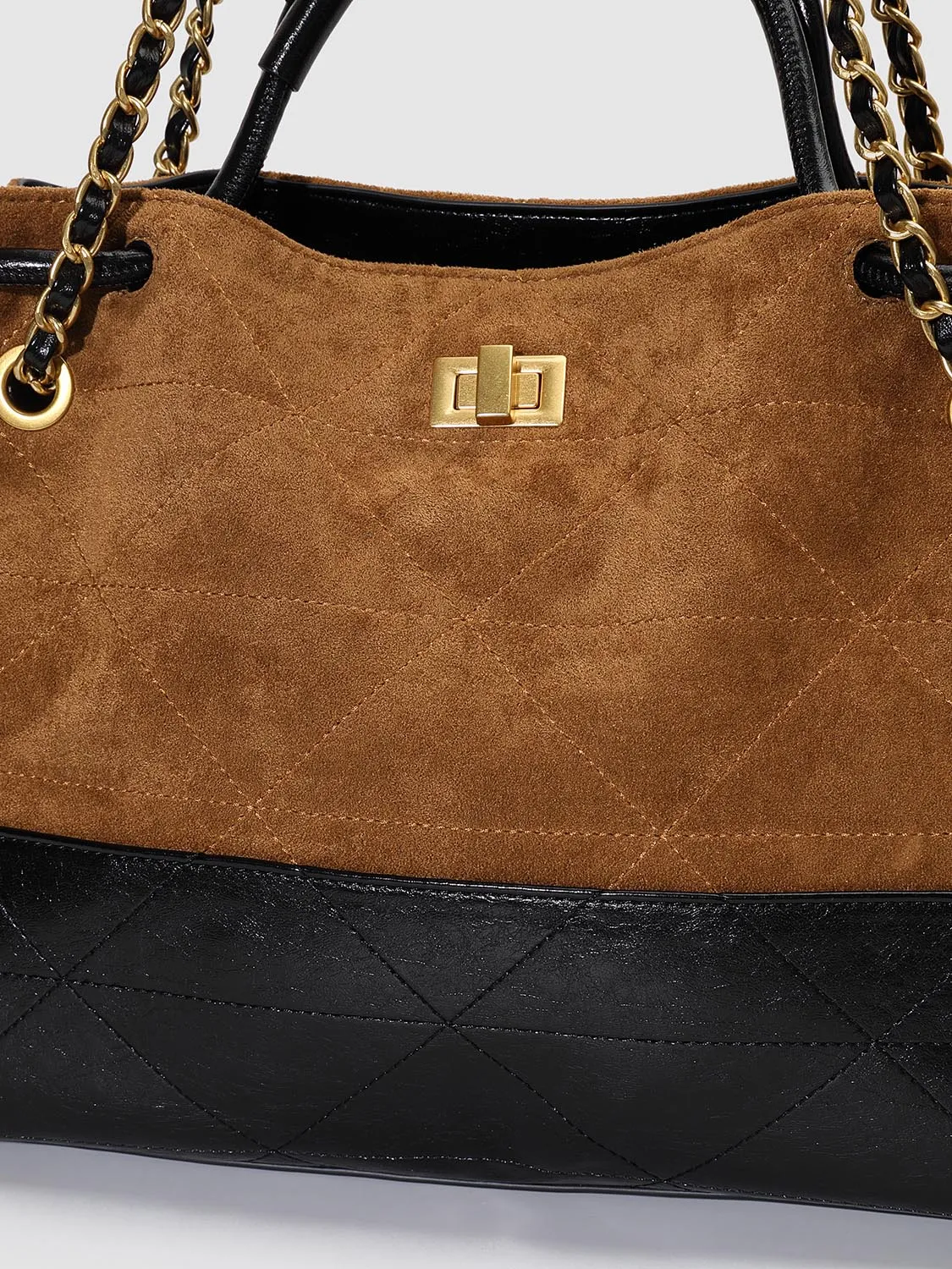 Contrast Handle Shoulder Bags - Miss Anti sold by Urban Revivo product image thumbnail 5