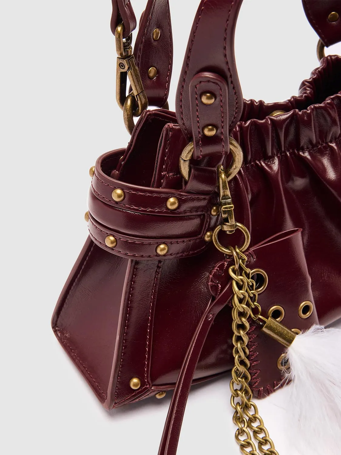 Ruched Handle Shoulder Mini Bags sold by Urban Revivo product image thumbnail 5