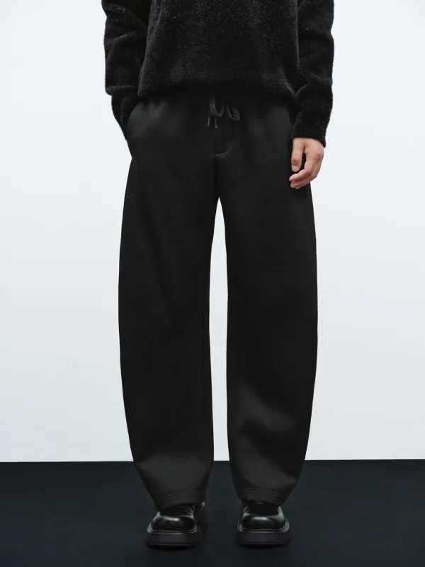 Drawstring Pull On Barrel Leg Pants sold by Urban Revivo