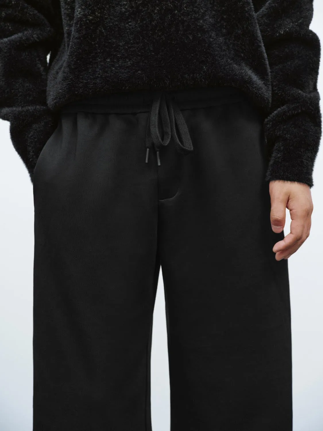 Drawstring Pull On Barrel Leg Pants sold by Urban Revivo product image thumbnail 5