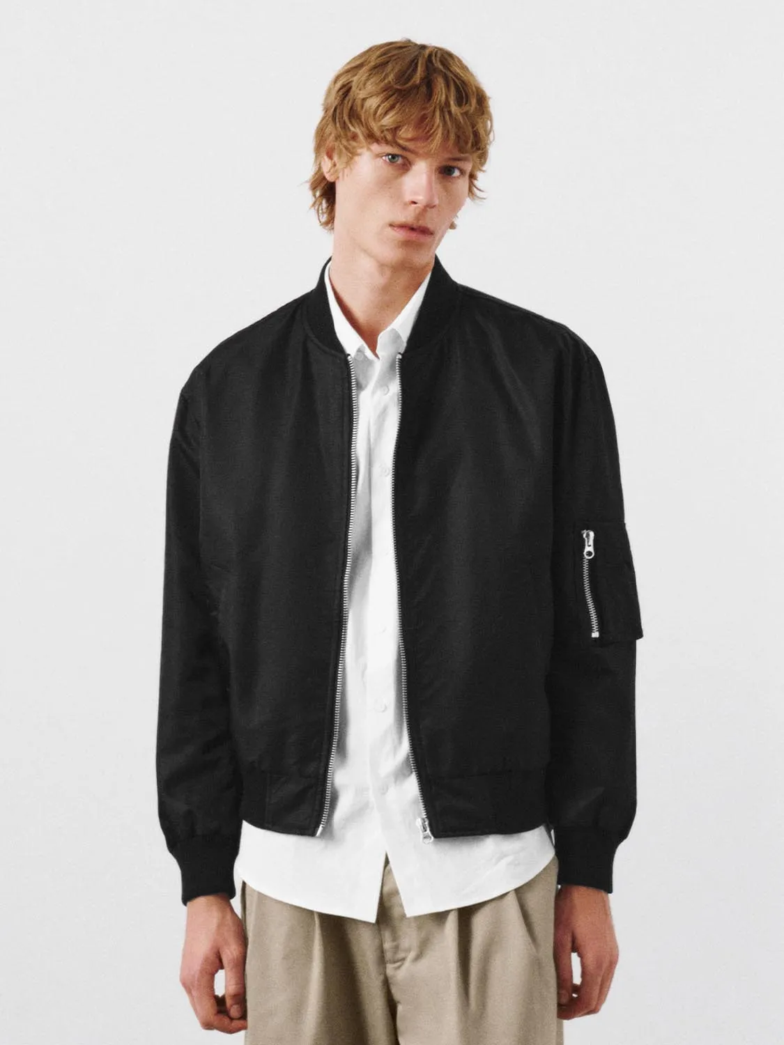 Oversize Padded Bomber Jackets sold by Urban Revivo