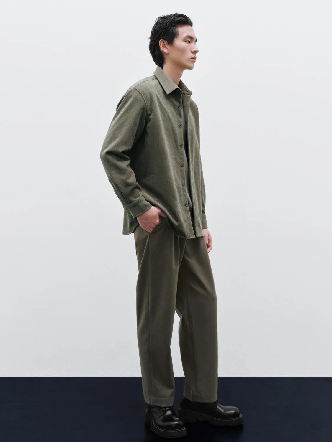 Loose Fit Regular Shirts sold by Urban Revivo product image thumbnail 4