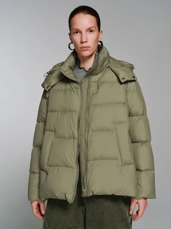 Hooded High Neck Down Jackets sold by Urban Revivo